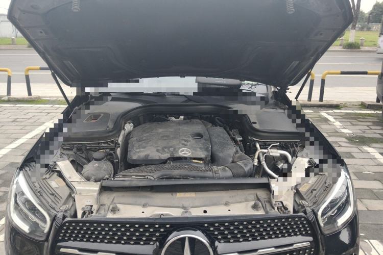 Used Mercedes-Benz GLC Coupe 2020 GLC 300 4MATIC Coupe SUV Engine Bay