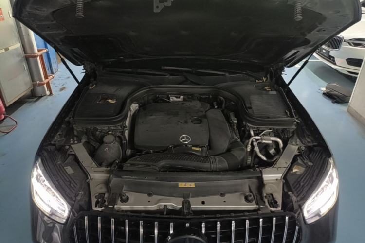 Used Mercedes-Benz GLC Coupe 2020 GLC 260 4MATIC Coupe SUV Engine Bay