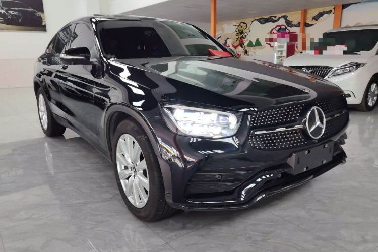 Used Mercedes-Benz GLC Coupe 2020 GLC 260 4MATIC Coupe SUV Exterior 1