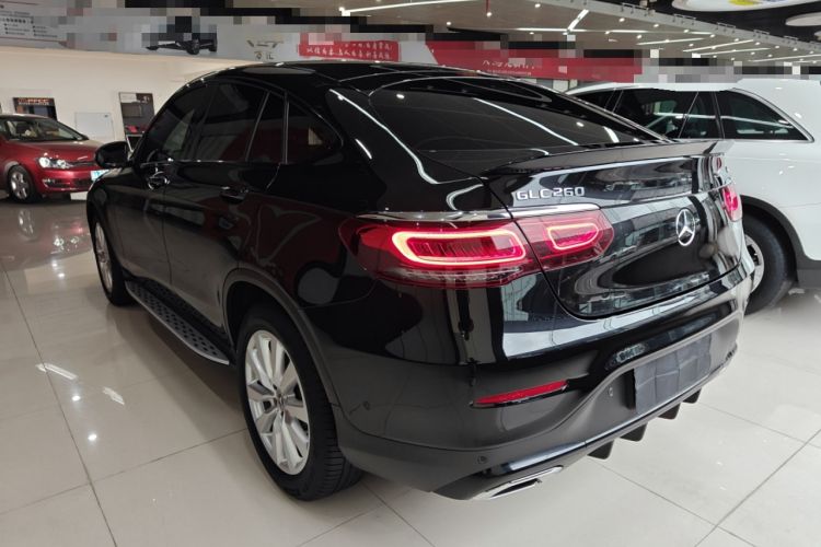 Used Mercedes-Benz GLC Coupe 2020 GLC 260 4MATIC Coupe SUV Exterior 2