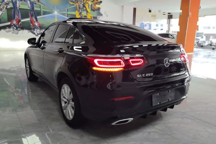 Used Mercedes-Benz GLC Coupe 2020 GLC 260 4MATIC Coupe SUV Exterior 2