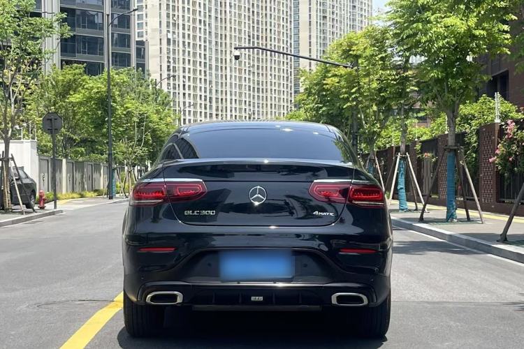 Used Mercedes-Benz GLC Coupe 2020 GLC 300 4MATIC Coupe SUV Exterior 4