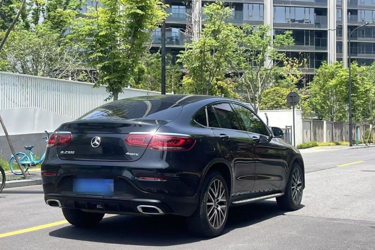 Used Mercedes-Benz GLC Coupe 2020 GLC 300 4MATIC Coupe SUV Exterior 5