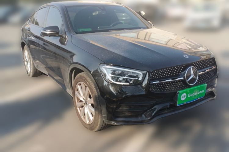 Used Mercedes-Benz GLC Coupe 2020 GLC 260 4MATIC Coupe SUV Front Right 45 Deg