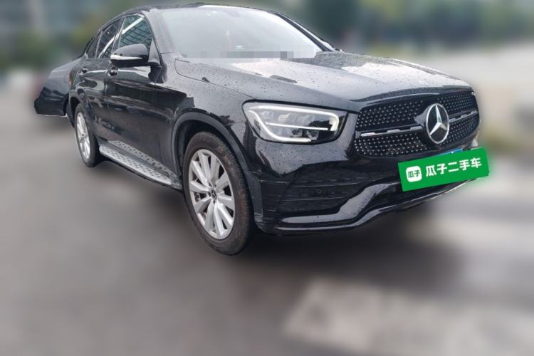 Used Mercedes-Benz GLC Coupe 2020 GLC 260 4MATIC Coupe SUV Front Right 45 Deg