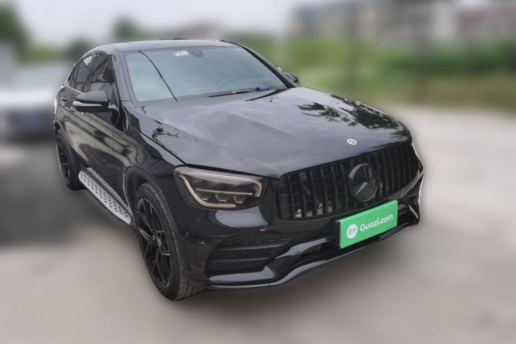 Used Mercedes-Benz GLC Coupe 2020 GLC 260 4MATIC Coupe SUV Front Right 45 Deg