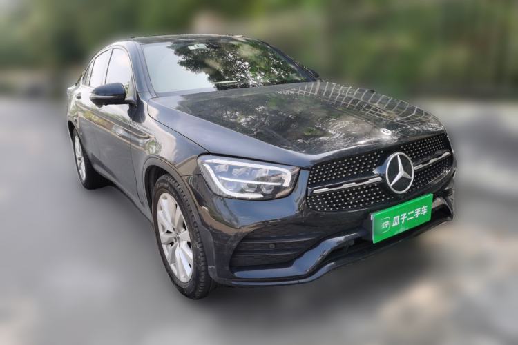 Used Mercedes-Benz GLC Coupe 2020 GLC 260 4MATIC Coupe SUV Front Right 45 Deg