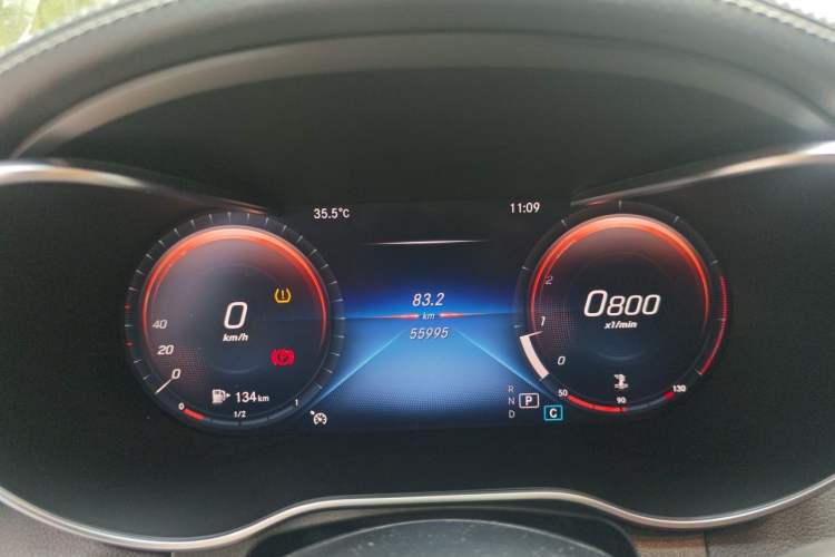 Used Mercedes-Benz GLC Coupe 2020 GLC 260 4MATIC Coupe SUV Instrument Cluster