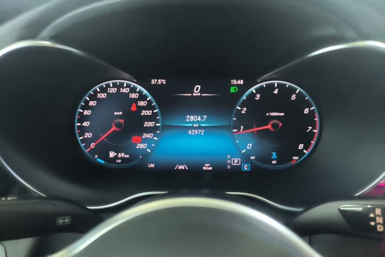 Used Mercedes-Benz GLC Coupe 2020 GLC 300 4MATIC Coupe SUV Instrument Cluster