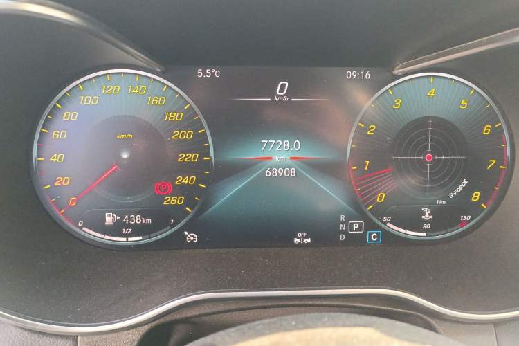 Used Mercedes-Benz GLC Coupe 2020 GLC 260 4MATIC Coupe SUV Instrument Cluster