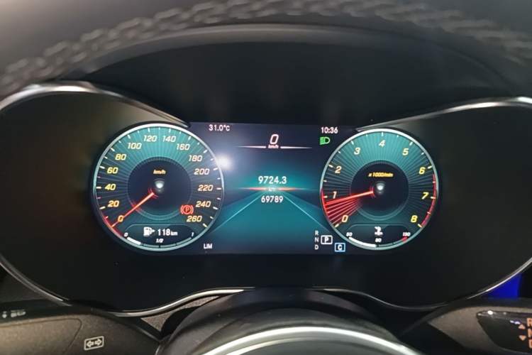 Used Mercedes-Benz GLC Coupe 2020 GLC 260 4MATIC Coupe SUV Instrument Cluster