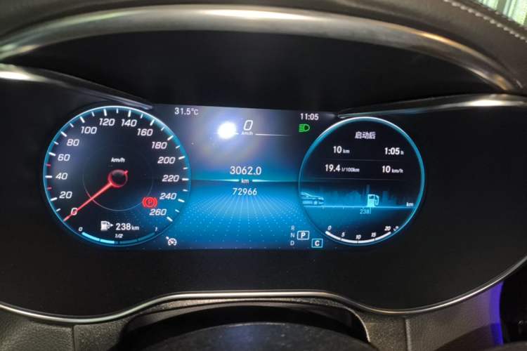 Used Mercedes-Benz GLC Coupe 2020 GLC 260 4MATIC Coupe SUV Instrument Cluster
