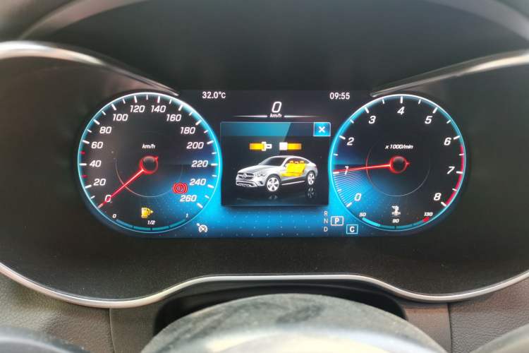 Used Mercedes-Benz GLC Coupe 2020 GLC 260 4MATIC Coupe SUV Instrument Cluster