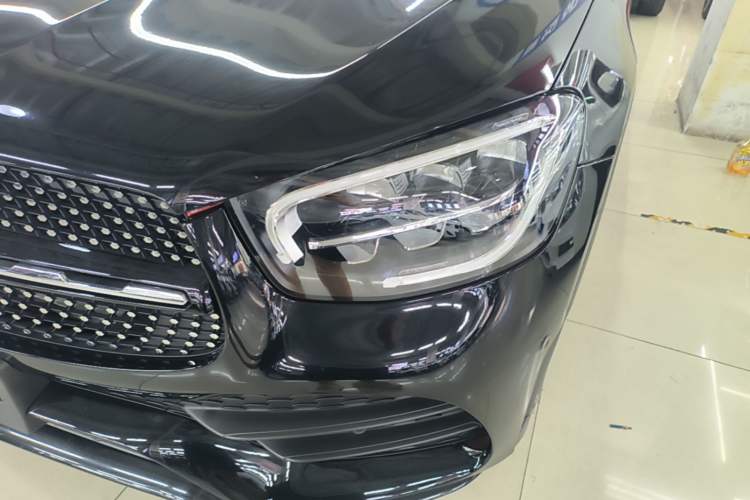 Used Mercedes-Benz GLC Coupe 2020 GLC 300 4MATIC Coupe SUV Left Front Headlight