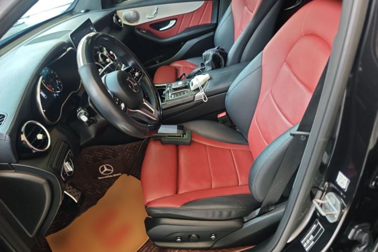 Used Mercedes-Benz GLC Coupe 2020 GLC 260 4MATIC Coupe SUV Left Front Seat