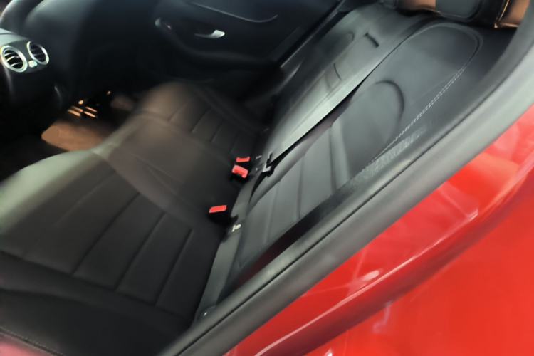 Used Mercedes-Benz GLC Coupe 2020 GLC 300 4MATIC Coupe SUV Left Rear Seat