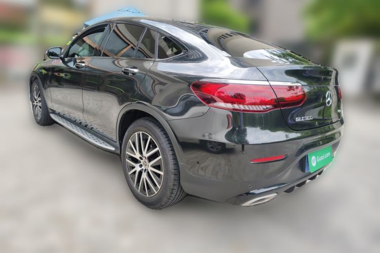 Used Mercedes-Benz GLC Coupe 2020 GLC 300 4MATIC Coupe SUV Rear Left 45 Deg