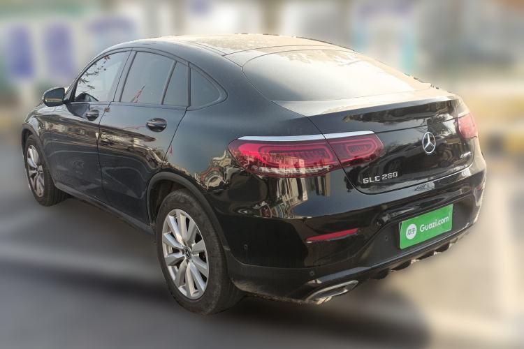 Used Mercedes-Benz GLC Coupe 2020 GLC 260 4MATIC Coupe SUV Rear Left 45 Deg