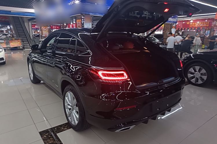 Used Mercedes-Benz GLC Coupe 2020 GLC 260 4MATIC Coupe SUV Rear Left 45 Deg
