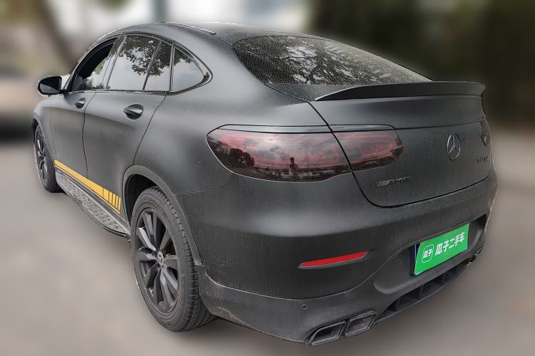 Used Mercedes-Benz GLC Coupe 2020 GLC 260 4MATIC Coupe SUV Rear Left 45 Deg