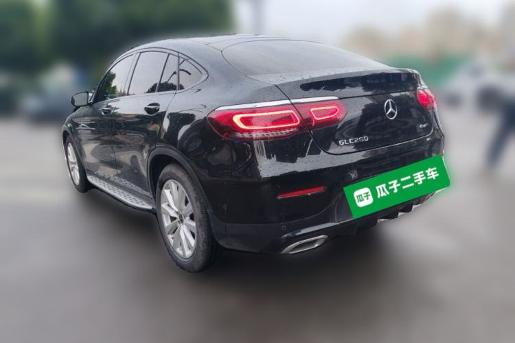 Used Mercedes-Benz GLC Coupe 2020 GLC 260 4MATIC Coupe SUV Rear Left 45 Deg