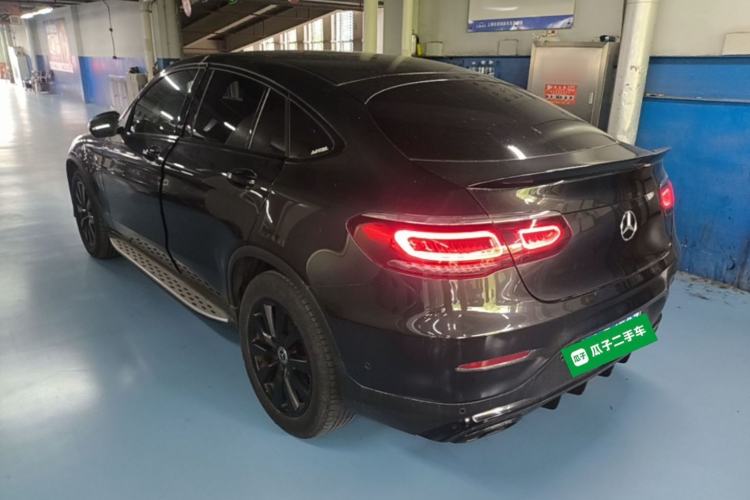 Used Mercedes-Benz GLC Coupe 2020 GLC 260 4MATIC Coupe SUV Rear Left 45 Deg