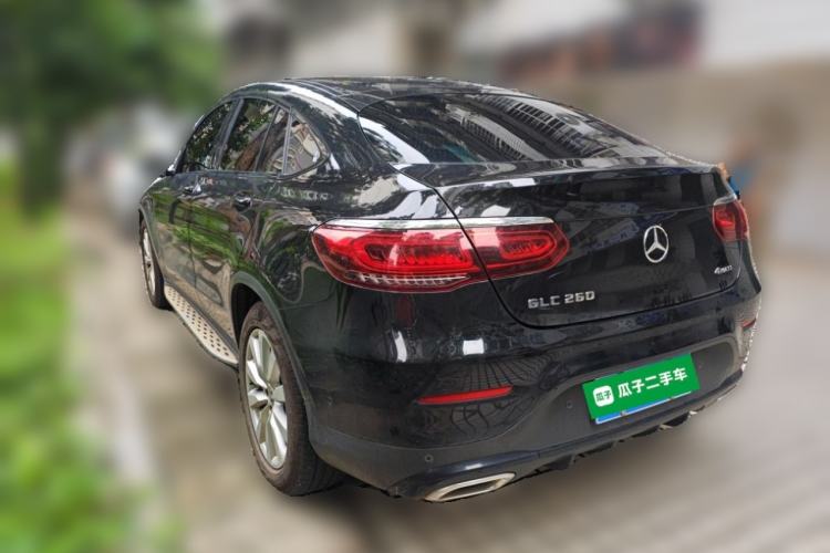 Used Mercedes-Benz GLC Coupe 2020 GLC 260 4MATIC Coupe SUV Rear Left 45 Deg