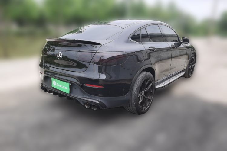 Used Mercedes-Benz GLC Coupe 2020 GLC 260 4MATIC Coupe SUV Rear Right 45 Deg