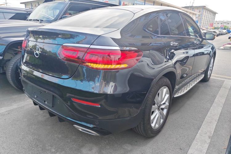 Used Mercedes-Benz GLC Coupe 2020 GLC 260 4MATIC Coupe SUV Rear Right 45 Deg