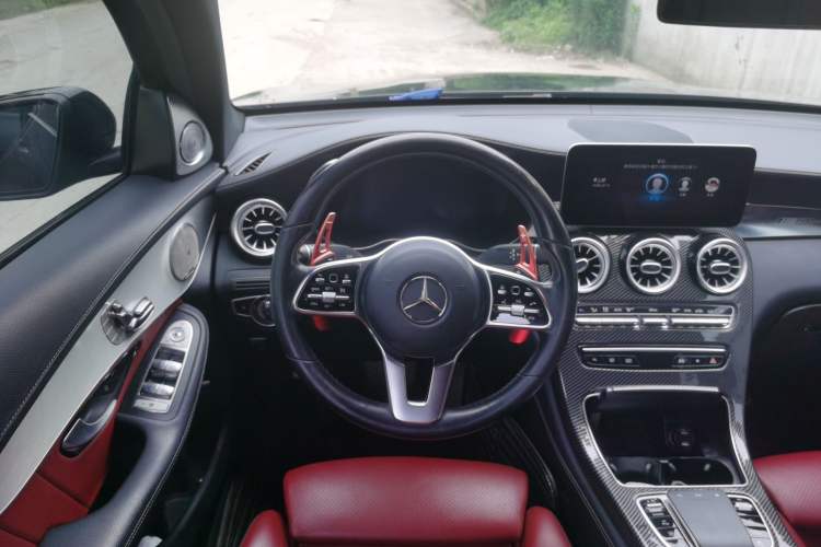 Used Mercedes-Benz GLC Coupe 2020 GLC 260 4MATIC Coupe SUV Steering Wheel