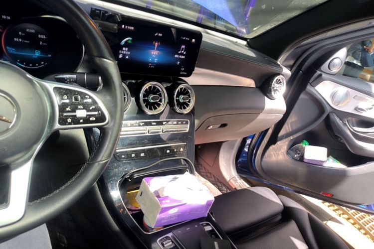 Used Mercedes-Benz GLC Coupe 2020 GLC 260 4MATIC Coupe SUV Audio And AC Panel