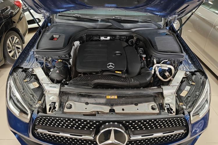 Used Mercedes-Benz GLC Coupe 2020 GLC 300 4MATIC Coupe SUV Engine Bay