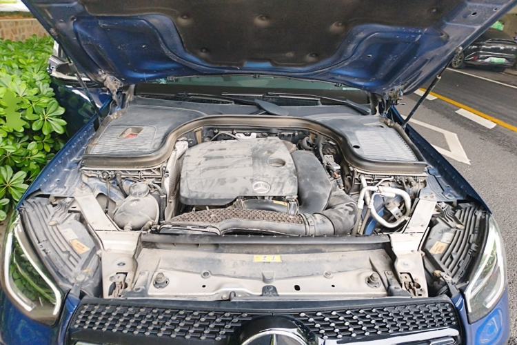 Used Mercedes-Benz GLC Coupe 2020 GLC 260 4MATIC Coupe SUV Engine Bay