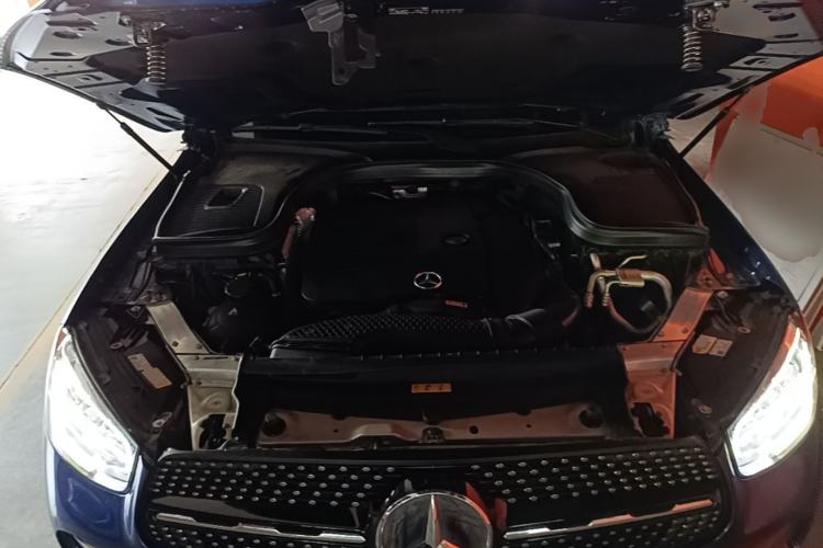 Used Mercedes-Benz GLC Coupe 2020 GLC 260 4MATIC Coupe SUV Engine Bay