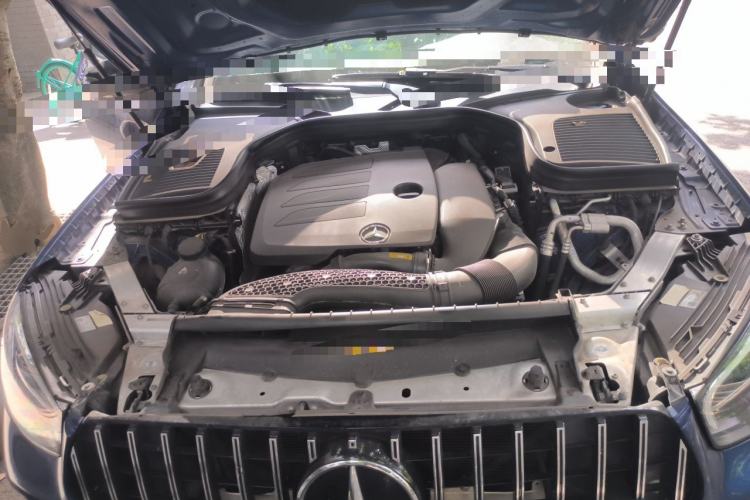 Used Mercedes-Benz GLC Coupe 2020 GLC 260 4MATIC Coupe SUV Engine Bay