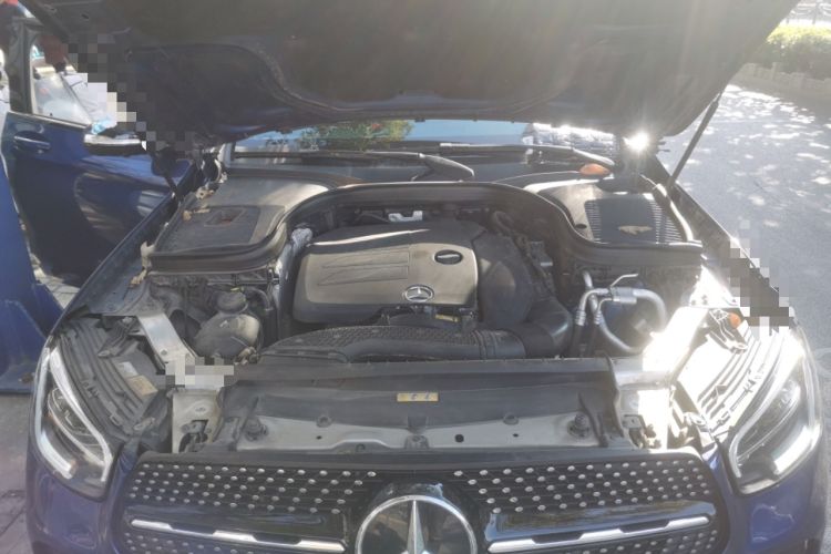 Used Mercedes-Benz GLC Coupe 2020 GLC 260 4MATIC Coupe SUV Engine Bay