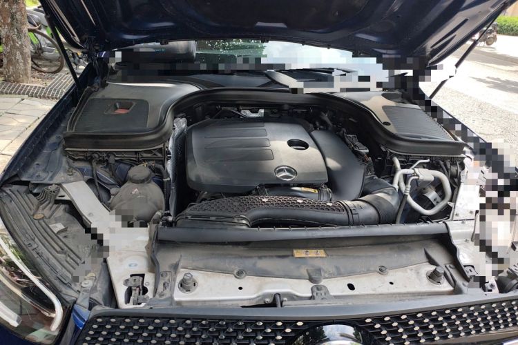 Used Mercedes-Benz GLC Coupe 2020 GLC 260 4MATIC Coupe SUV Engine Bay