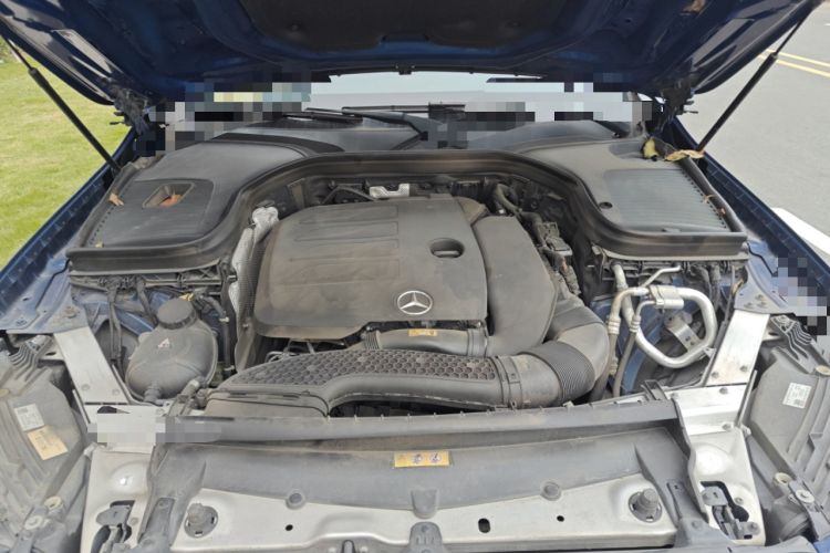 Used Mercedes-Benz GLC Coupe 2020 GLC 300 4MATIC Coupe SUV Engine Bay