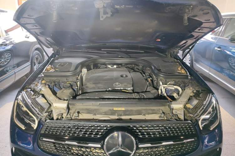 Used Mercedes-Benz GLC Coupe 2020 GLC 260 4MATIC Coupe SUV Engine Bay