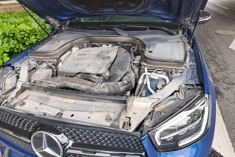 Used Mercedes-Benz GLC Coupe 2020 GLC 260 4MATIC Coupe SUV Engine Bay Left