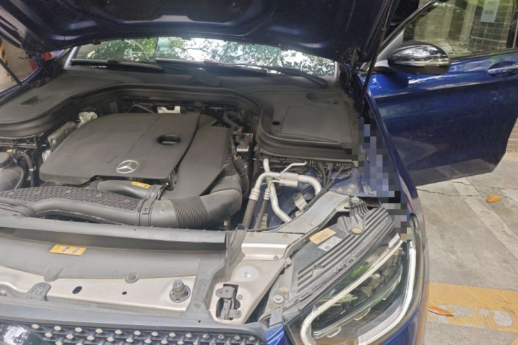 Used Mercedes-Benz GLC Coupe 2020 GLC 300 4MATIC Coupe SUV Engine Bay Left