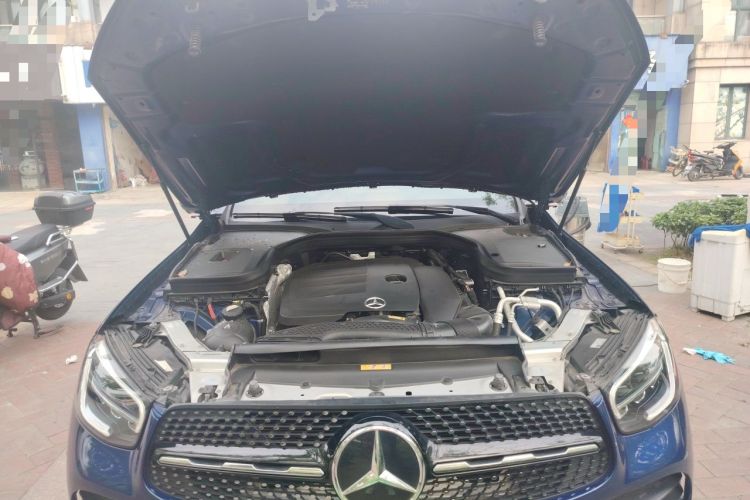Used Mercedes-Benz GLC Coupe 2020 GLC 260 4MATIC Coupe SUV Engine Bay