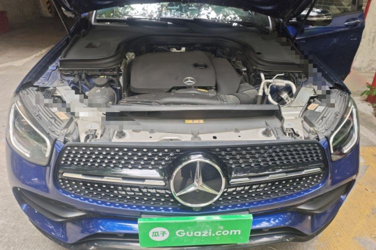 Used Mercedes-Benz GLC Coupe 2020 GLC 300 4MATIC Coupe SUV Engine Bay