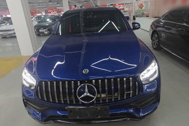 Used Mercedes-Benz GLC Coupe 2020 GLC 300 4MATIC Coupe SUV Exterior 1