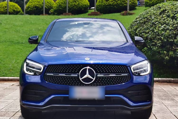 Used Mercedes-Benz GLC Coupe 2020 GLC 260 4MATIC Coupe SUV Exterior 1