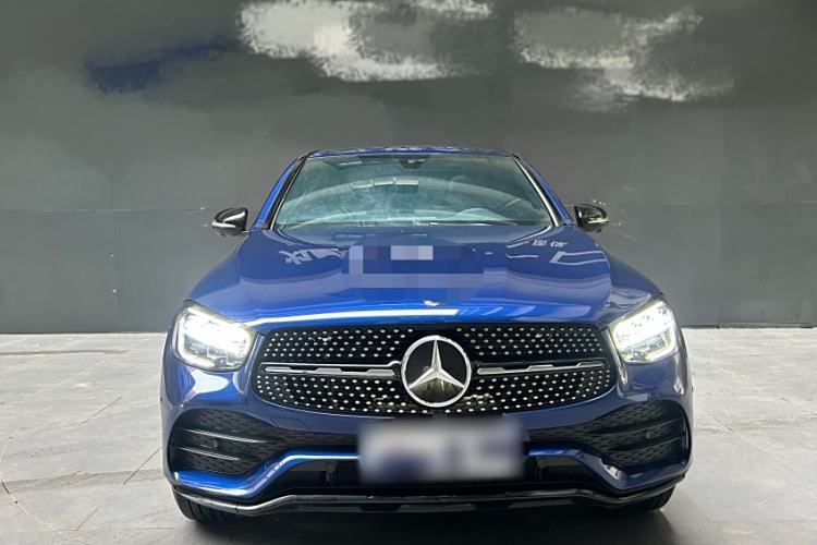 Used Mercedes-Benz GLC Coupe 2020 GLC 260 4MATIC Coupe SUV Exterior 1
