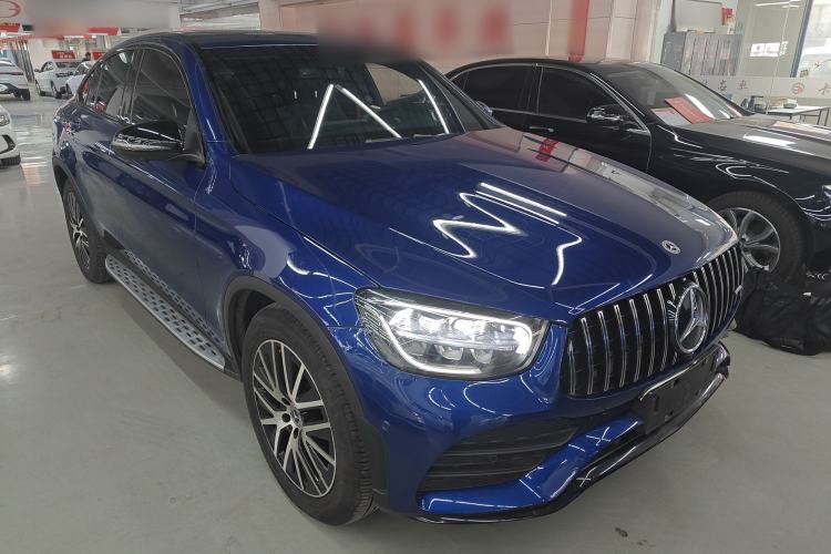 Used Mercedes-Benz GLC Coupe 2020 GLC 300 4MATIC Coupe SUV Exterior 2