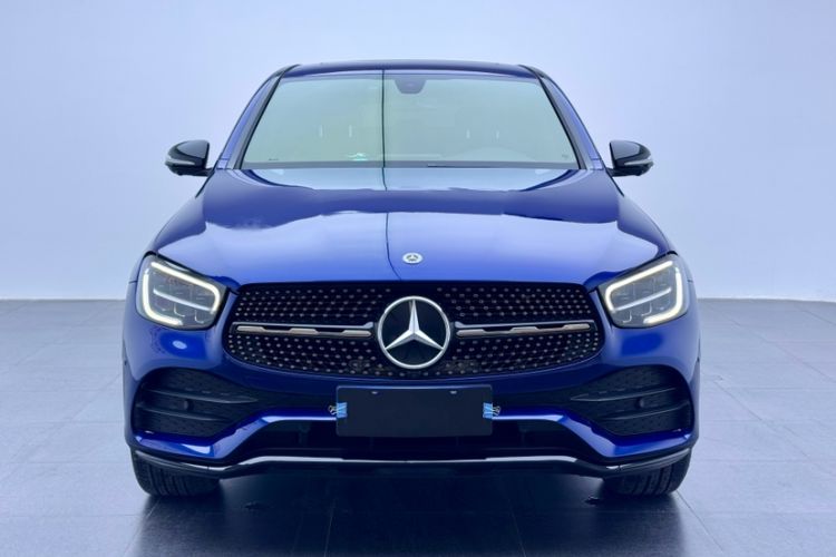 Used Mercedes-Benz GLC Coupe 2020 GLC 260 4MATIC Coupe SUV Exterior 2