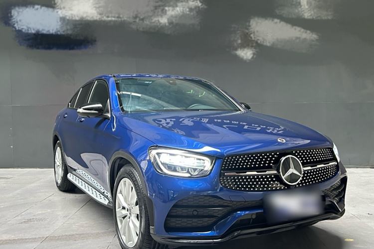 Used Mercedes-Benz GLC Coupe 2020 GLC 260 4MATIC Coupe SUV Exterior 2