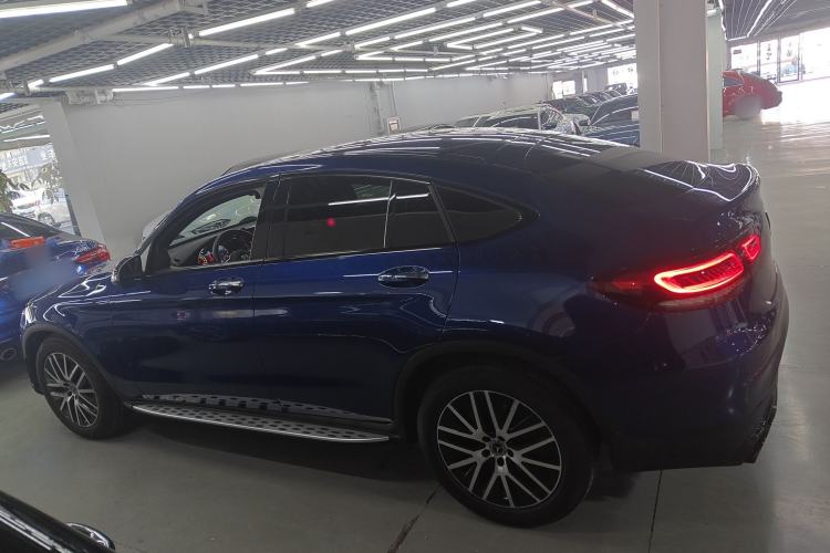 Used Mercedes-Benz GLC Coupe 2020 GLC 300 4MATIC Coupe SUV Exterior 3